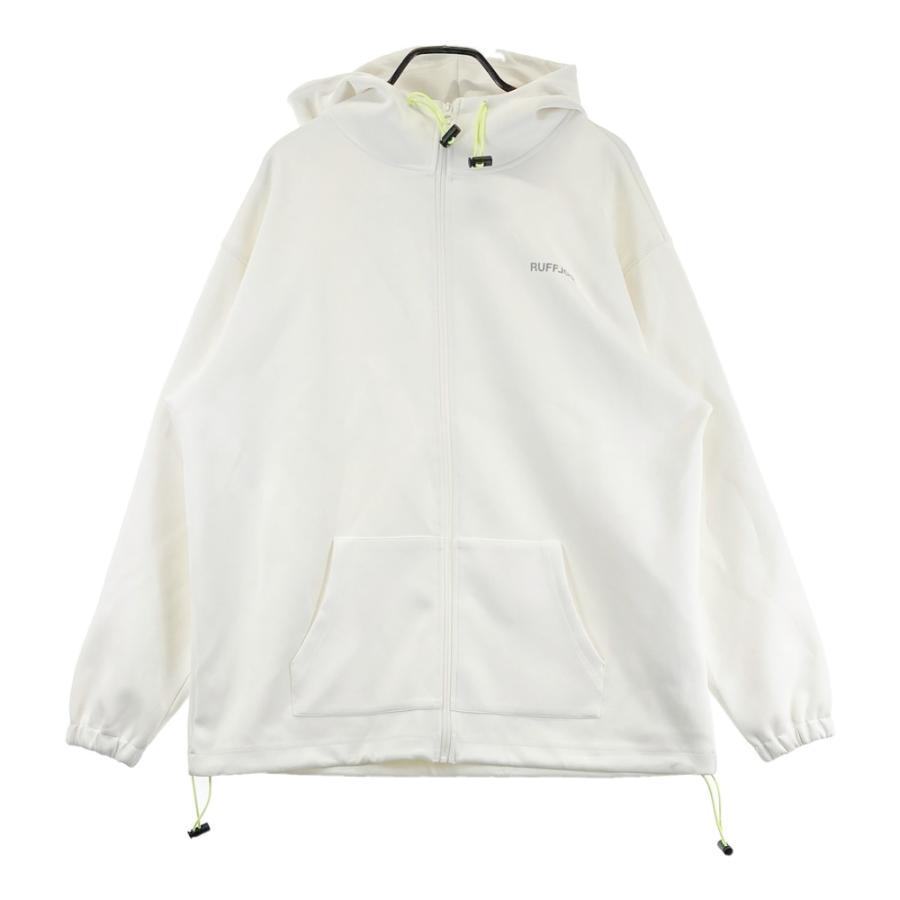 メンズウェア RUFFLOG fullzip parka RUFFLOG ラフロッグ FULL ZIP PARKA ジップパーカー ホワイト系 XXL