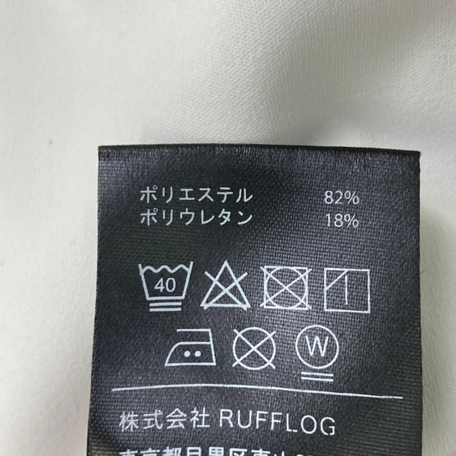 RUFFLOG ラフロッグ モックネック 長袖Tシャツ ホワイト系 XL ゴルフ