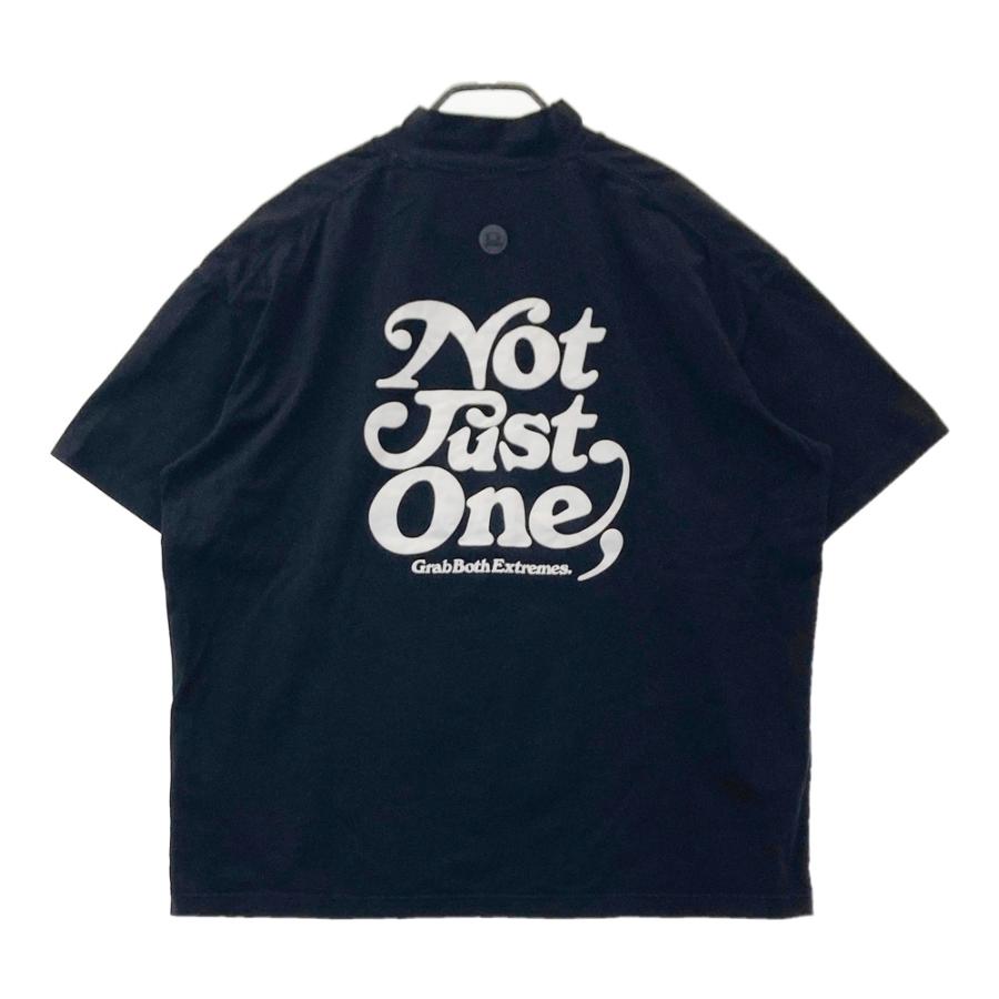 RUFFLOG ラフロッグ RF/23SSM/T05 モックネック 半袖Tシャツ ブラック