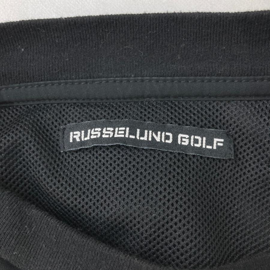 RUSSELUNO ラッセルノ 2WAY 長袖ブルゾン ブラック系 5 ゴルフウェア