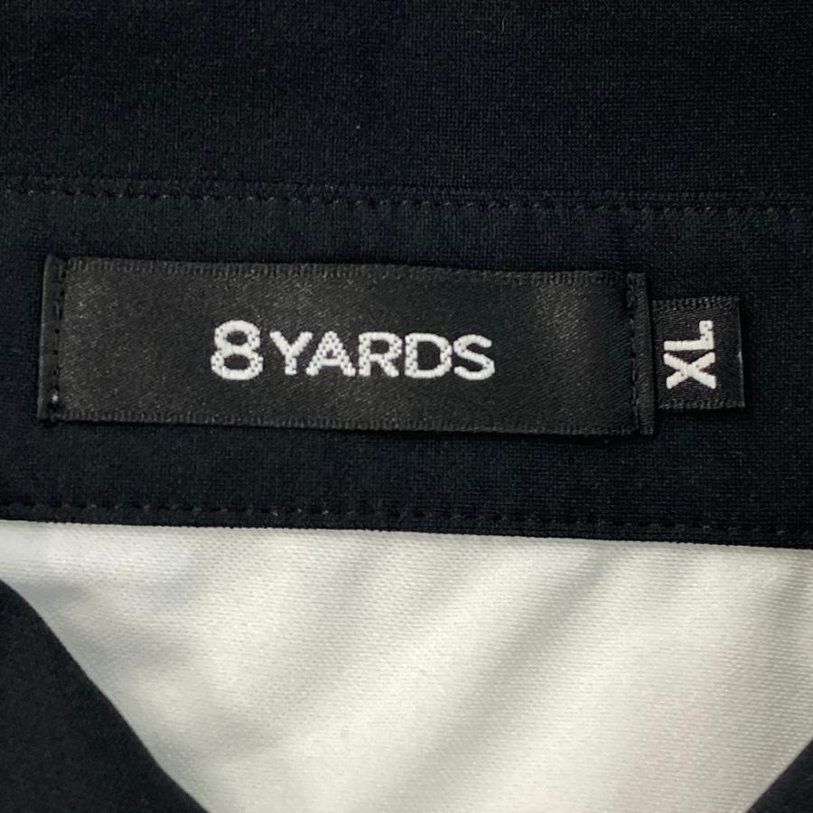 8YARDS ハチヤーズ 半袖ポロシャツ ホワイト系 XL ゴルフウェア メンズ