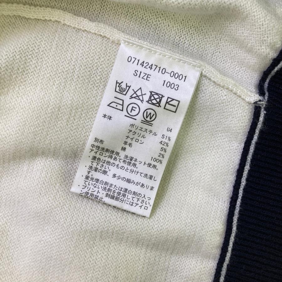 新品 ZOY ゾーイ メンズ 長袖セーター ホワイト セーター ZOY ゾーイ 長袖ニットセーター ホワイト系 3 ゴルフウェア メンズ