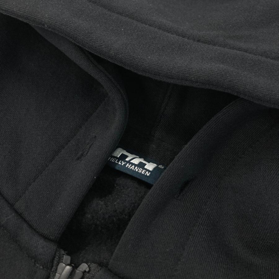 HELLYHANSEN ヘリーハンセン ジップ スウェットパーカー ブラック系 XL 