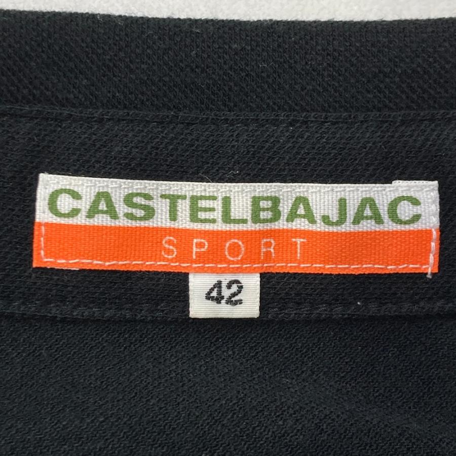 CASTELBAJAC カステルバジャック 長袖ワンピース ブラック系 42 ゴルフ