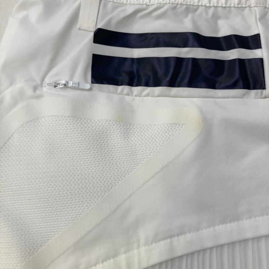 PGG PEARLY GATES パーリーゲイツ  バックプリーツスカート  ホワイト系 00 ゴルフウェア レディースの画像