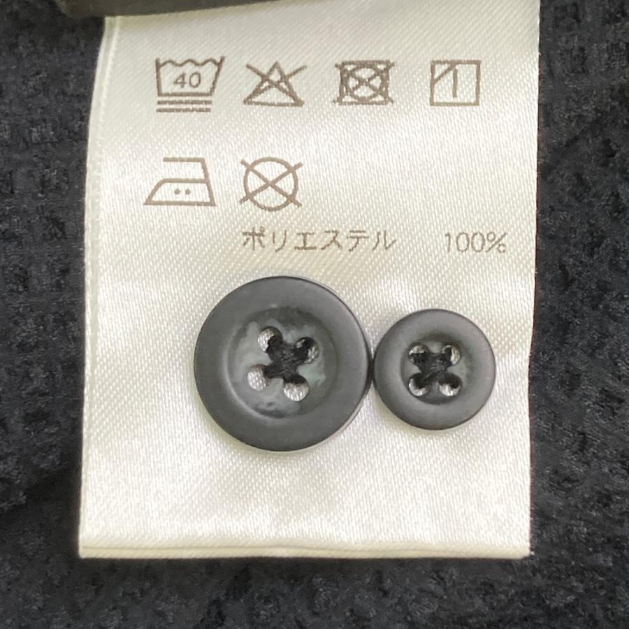 【新品】LOUD MOUTH ラウドマウス ×FELIX 2025年モデル 半袖シャツ シアサッカー  ブラック系 LL ゴルフウェア メンズ_4