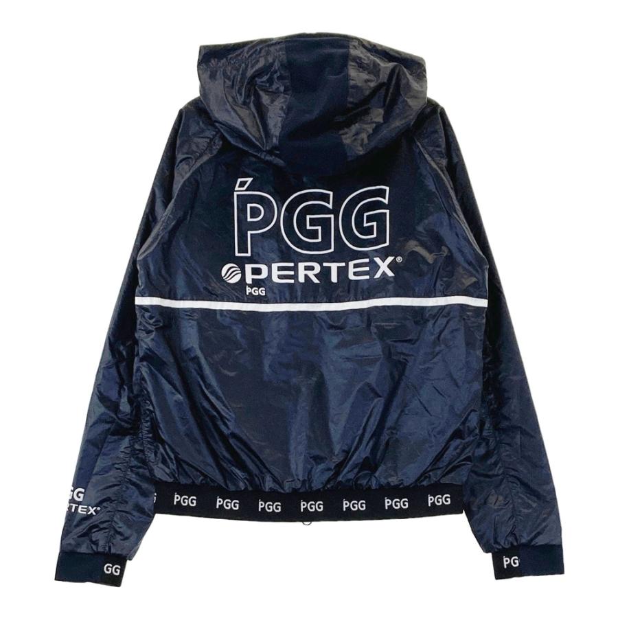 PGG PEARLY GATES パーリーゲイツ ; PERTEX フード付 ナイロン ジップ 