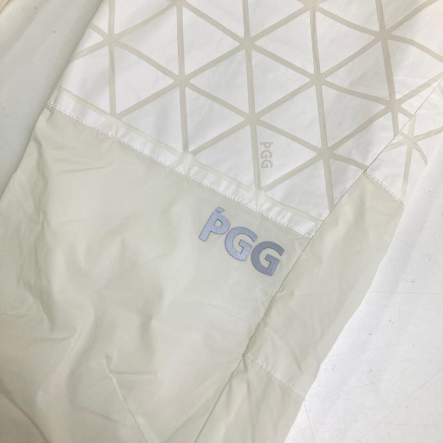 サイズ：0 PGG PEARLY GATES パーリーゲイツ 2024年モデル 裏メッシュ ストレッチ ロングパンツ 総柄 ホワイト系 [240101657199] ゴルフウェア レディース ストスト PGG PEARLY GATES パーリーゲイツ 2024年モデル 裏メッシュ ストレッチ