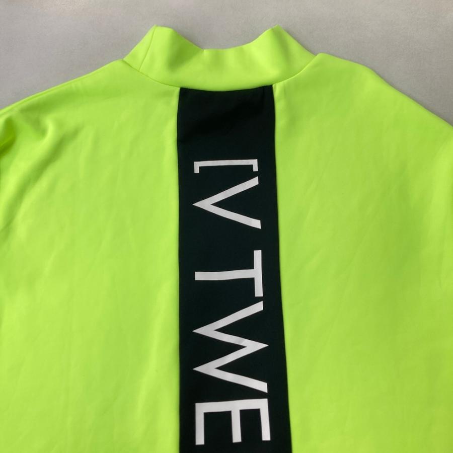 新品】V12 ヴィトゥエルヴ モックネック 長袖Tシャツ イエロー系 XL