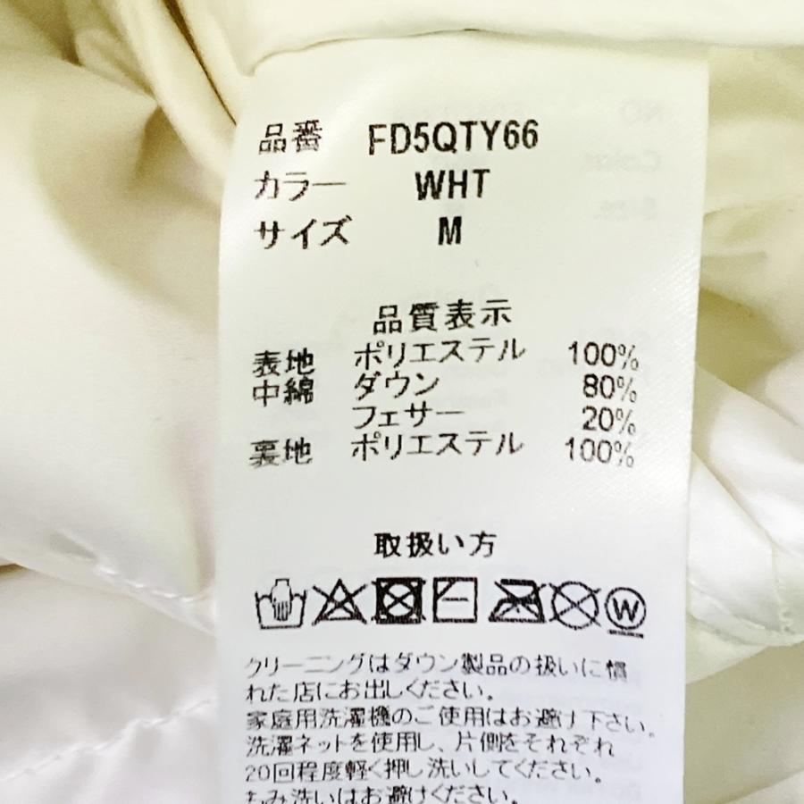 FIDRA フィドラ ダウンジャケット ホワイト系 M ゴルフウェア メンズ