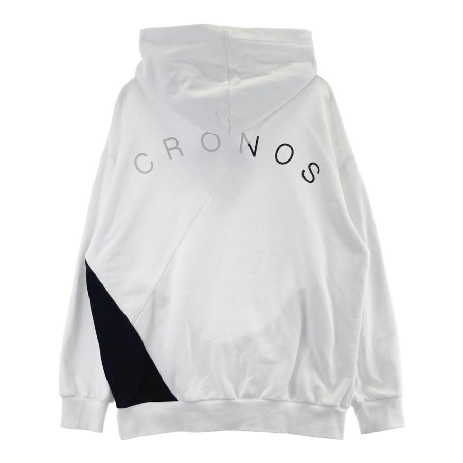 CRONOS クロノス スウェットパーカー ホワイト系 38(M) メンズ