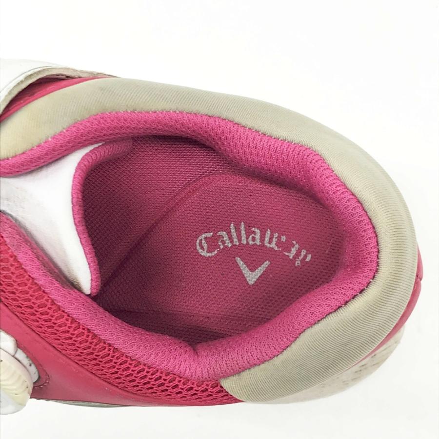 CALLAWAY キャロウェイ HYPERCHEV BOA WM 18 ゴルフシューズ ピンク系
