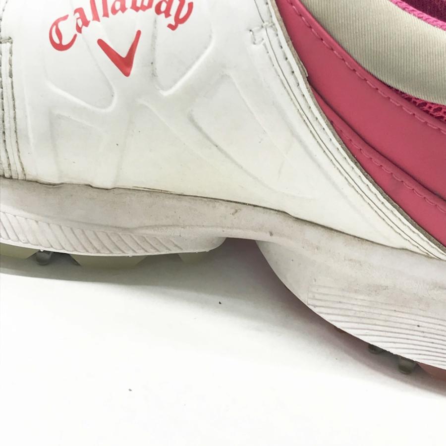 CALLAWAY キャロウェイ HYPERCHEV BOA WM 18 ゴルフシューズ ピンク系