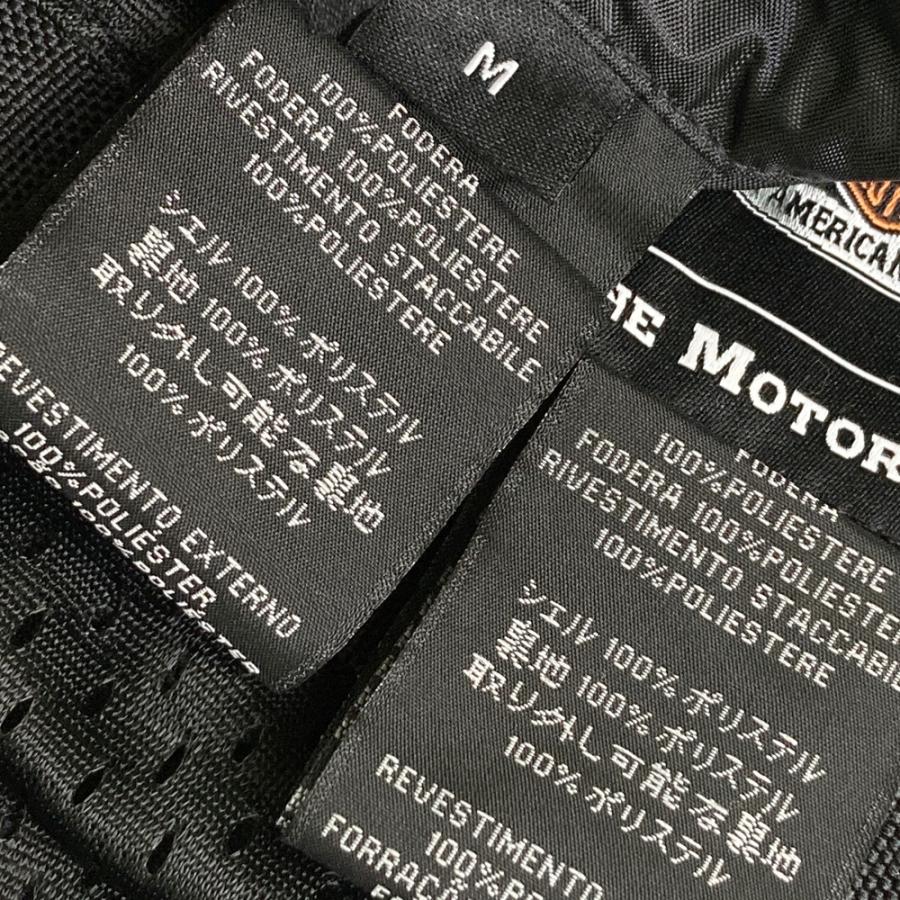 HARLEY DAVIDSON ハーレーダビッドソン  ライディングジャケット  ブラック系 M バイクウェア メンズの画像