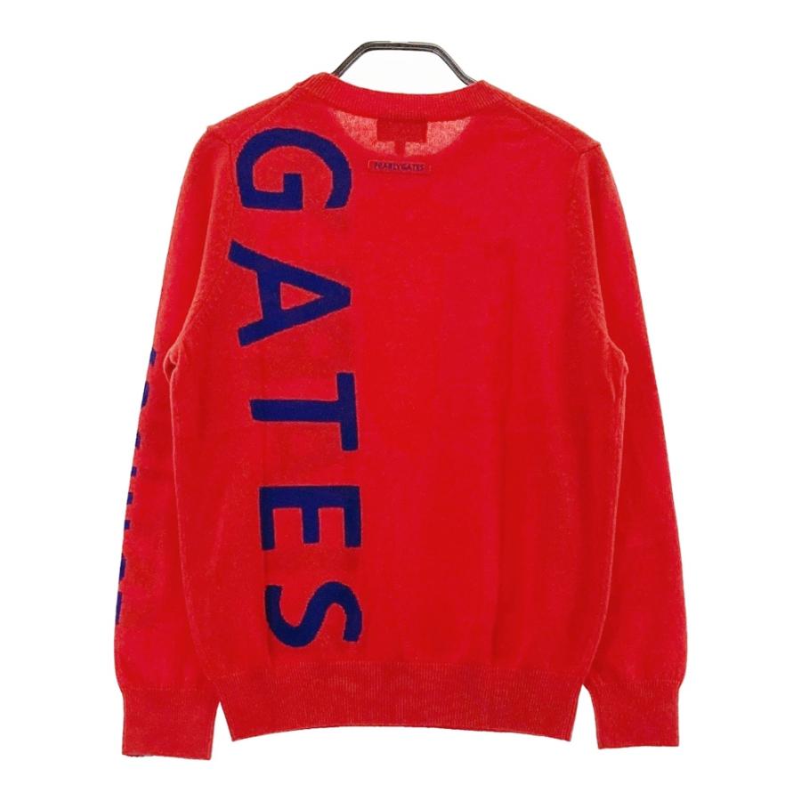 PEARLY GATES（パーリーゲイツ） カシミヤ ニットセーター レッド系 0