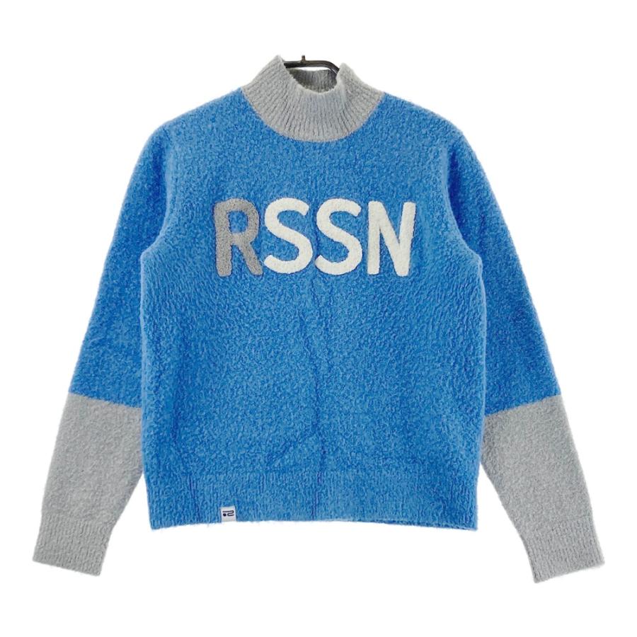 Rosasen（ロサーセン） 048-19011 ハイネック ニットセーター ブルー系