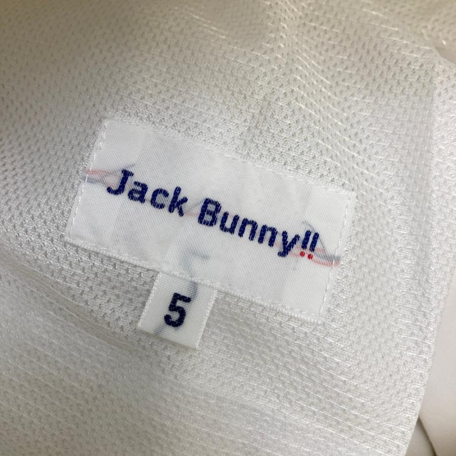 ✩新品未使用☆Jack Bunny!!ジョガーパンツ ホワイトサイズ5ストレッチ Jack Bunny!!（ジャックバニー） JACK BUNNY ストレッチ ジョガー