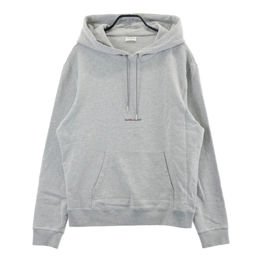 SAINTLAURENT サンローラン 464581 長袖パーカー グレー系 XL メンズ 