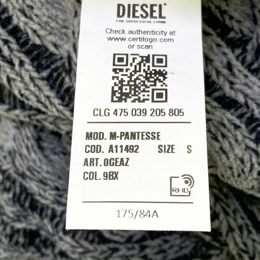 DIESEL ディーゼル M-PANTESSE ニットワンピース セーター グレー系 S レディース_5