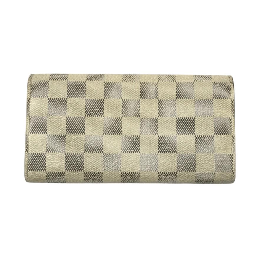 ルイヴィトン ポルトフォイユ サラ ダミエ アズール 白 N61735 長財布 LOUIS VUITTON ルイ ヴィトン N61735 アズール ポルトフォイユ サラ 長