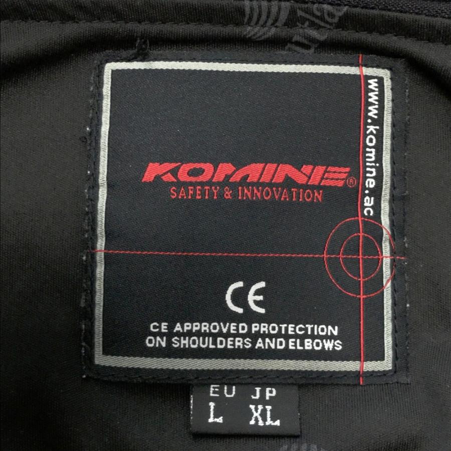 KOMINE コミネ JK-512 ウィンタージャケット プレミアム  ブラック系 XL バイクウェア メンズの画像