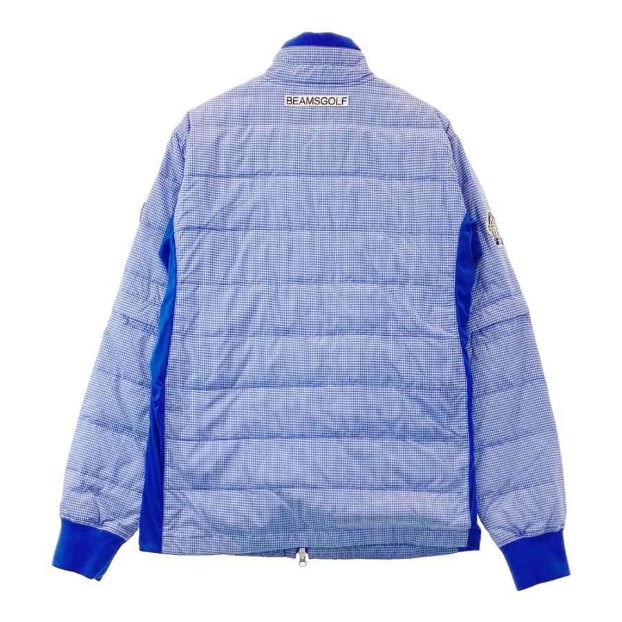 BEAMS GOLF（ビームス ゴルフ） 2WAY ダウン ジップジャケット 千鳥柄