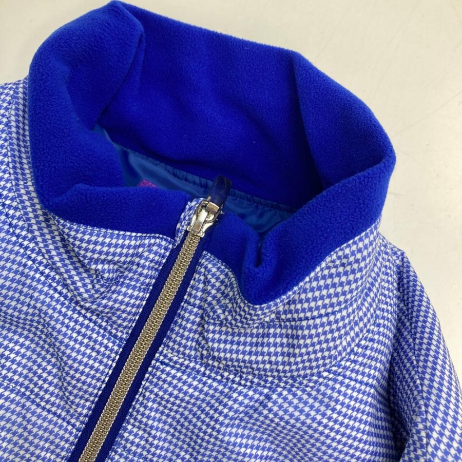 BEAMS GOLF（ビームス ゴルフ） 2WAY ダウン ジップジャケット 千鳥柄