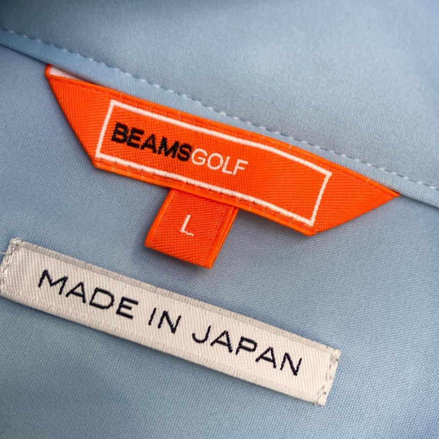 BEAMS GOLF ビームスゴルフ 2WAY ジップジャケット ブルー系 L ゴルフ