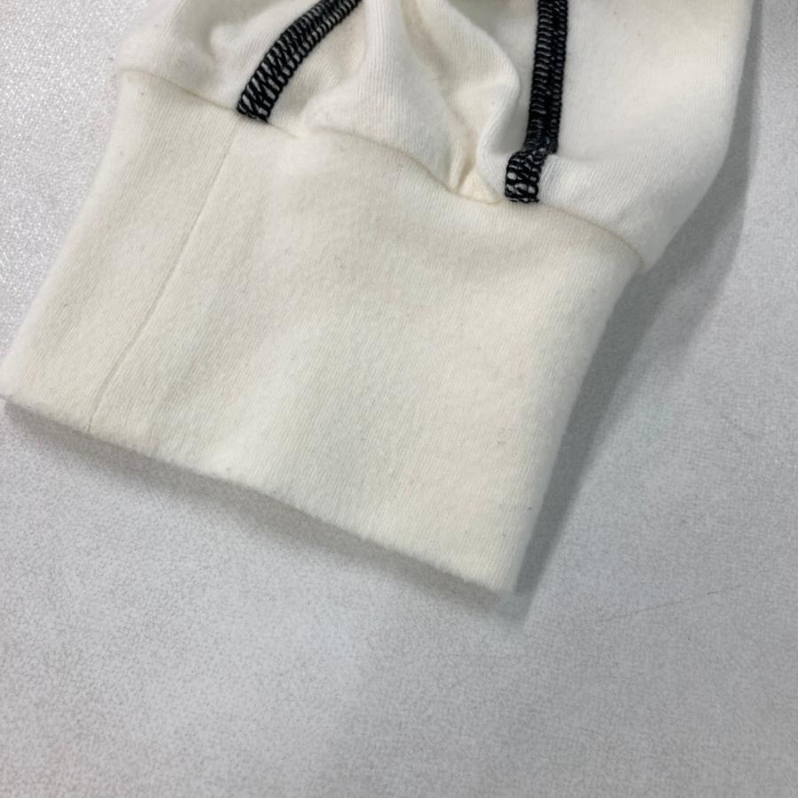 MARK&LONA マークアンドロナ モックネック 長袖Tシャツ ホワイト系 46