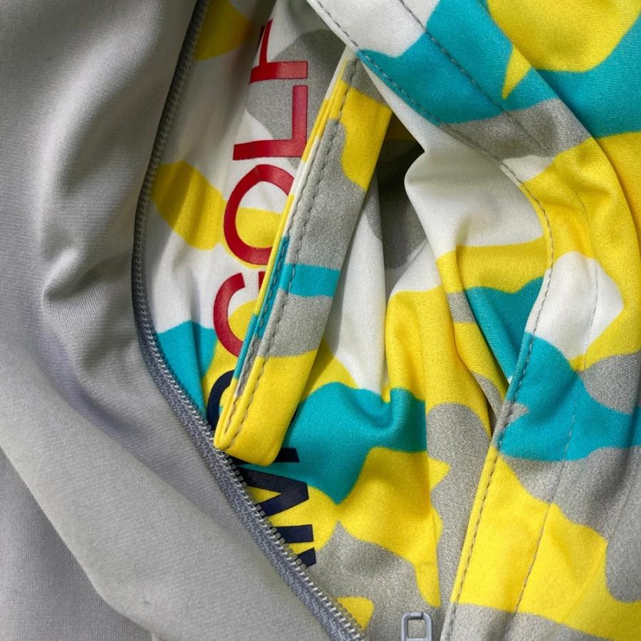 BEAMS GOLF ビームスゴルフ ジップジャケット カモフラ柄 グレー系 L