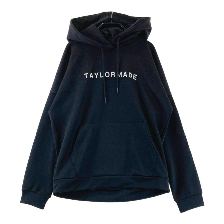 TAYLOR MADE テーラーメイド ロゴパーカー ブラック系 L ゴルフウェア