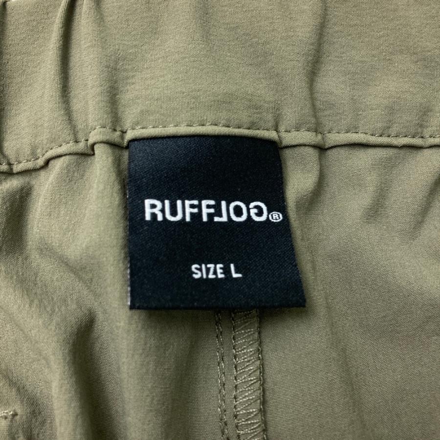 RUFFLOG ラフロッグ ストレッチパンツ カーキ系 L ゴルフウェア メンズ