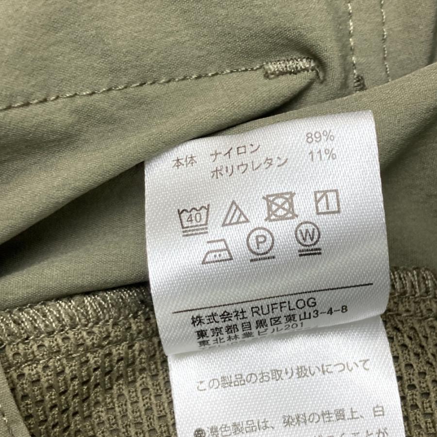 RUFFLOG ラフロッグ ストレッチパンツ カーキ系 L ゴルフウェア メンズ