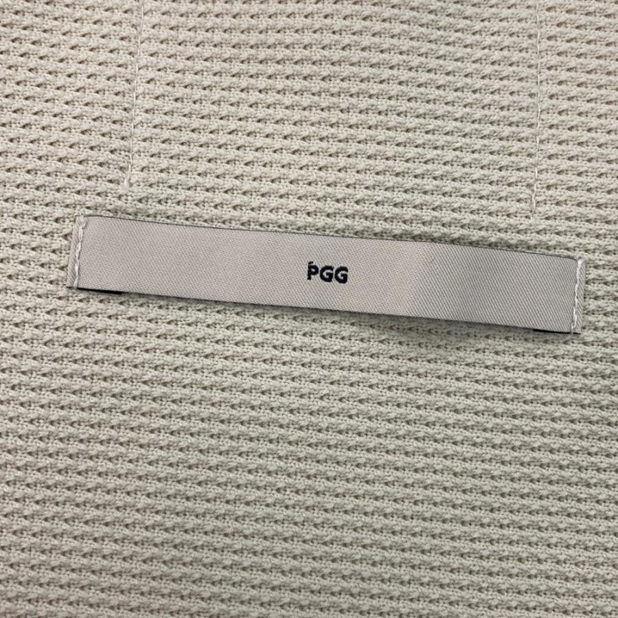 PGG PEARLY GATES パーリーゲイツ 2024年モデル 半袖 ニットセーター  ベージュ系 1 ゴルフウェア レディースの画像