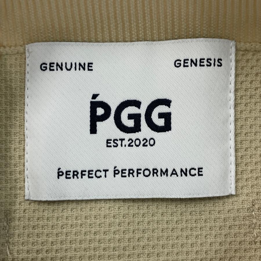 PGG PEARLY GATES パーリーゲイツ 2024年モデル 半袖 ニットセーター  ベージュ系 1 ゴルフウェア レディースの画像