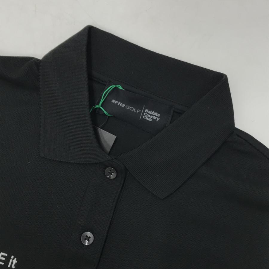 FR2 GOLF ブラック ゴルフシャツ FR2 GOLF サイズ 2XL ブラックストライプ モックネックシャツ 【公式通販】