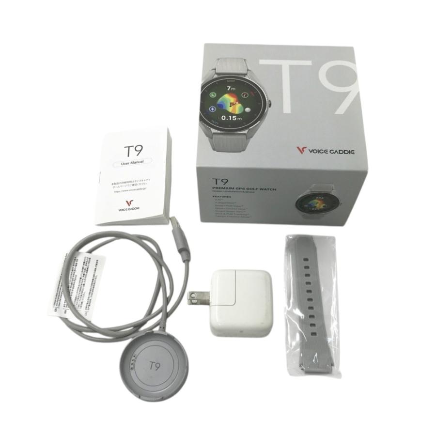 VOICE CADDIE ボイスキャディ T9 GPSナビ 距離測量器 腕時計型 グレー