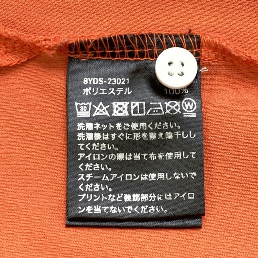 8YARDS レディース ノースリーブシャツ オレンジ 8YARDS ハチヤーズ ノースリーブシャツ オレンジ系 L ゴルフウェア