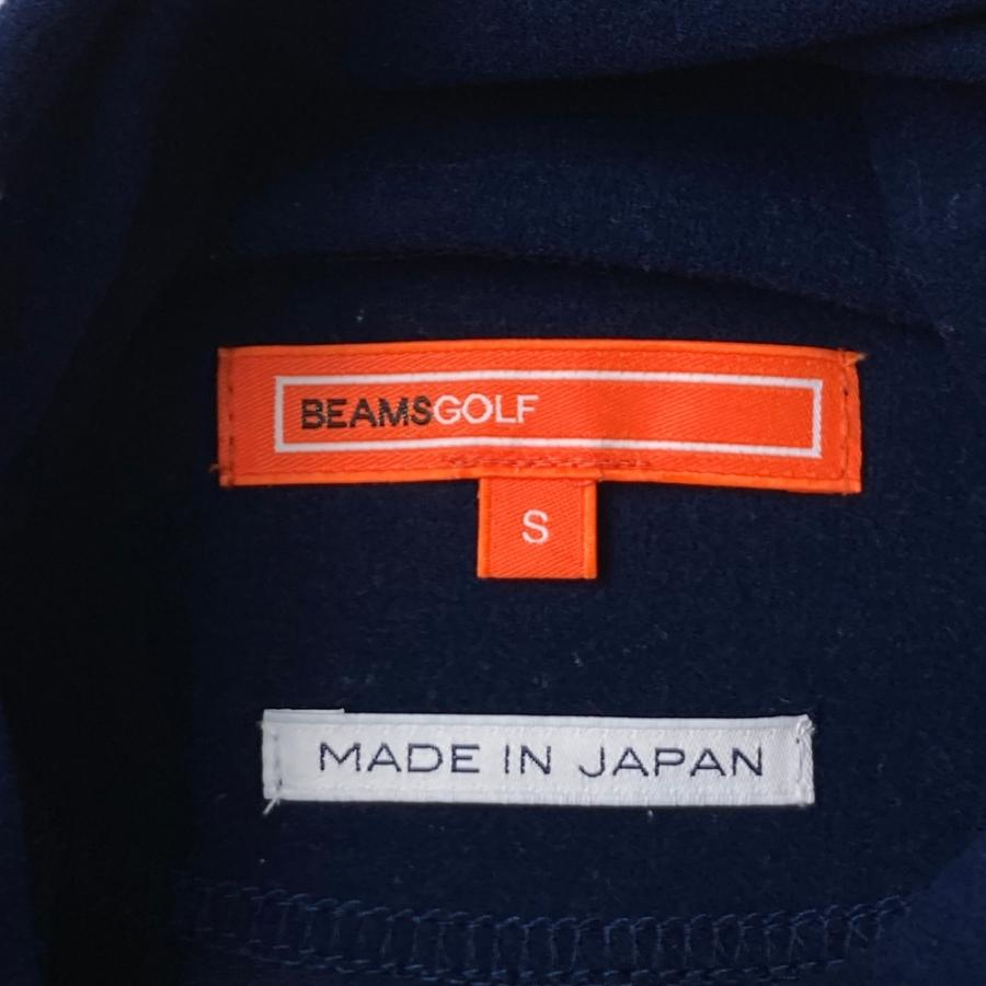 BEAMS GOLF ビームスゴルフ タートルネック 長袖Tシャツ ネイビー系 S