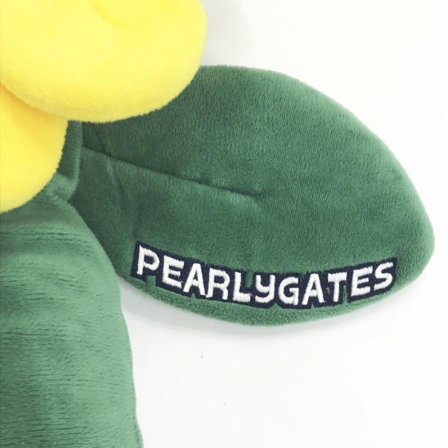 PEARLY GATES パーリーゲイツ  ヘッドカバー ぬいぐるみ ニコひまわり  イエロー系 FW×1 [240101084289] ゴルフウェア ストスト PEARLY GATES パーリーゲイツ ぬいぐるみ ヘッドカバー ひまわり