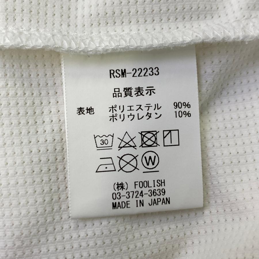 ROUGH&SWELL ラフアンドスウェル ハイネック 長袖Tシャツ ワッペン