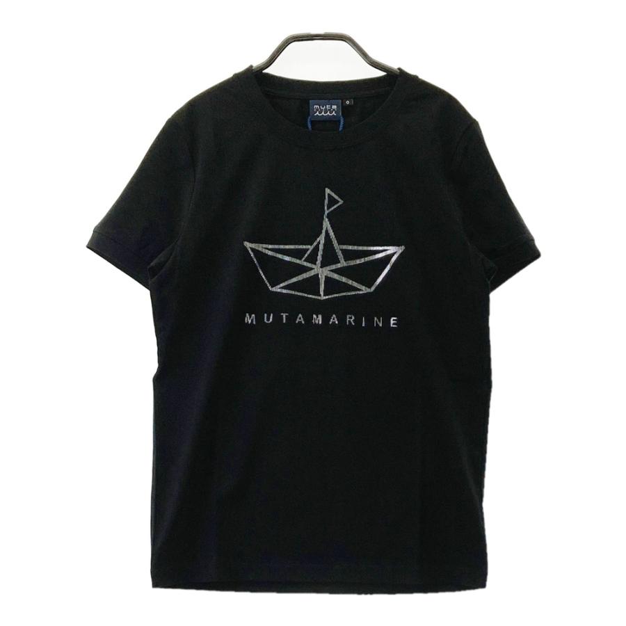 新品】MUTA MARINE ムータマリン 半袖Tシャツ ブラック系 0 ゴルフ