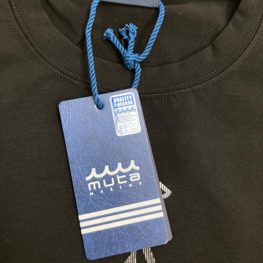 新品】MUTA MARINE ムータマリン 半袖Tシャツ ブラック系 0 ゴルフ