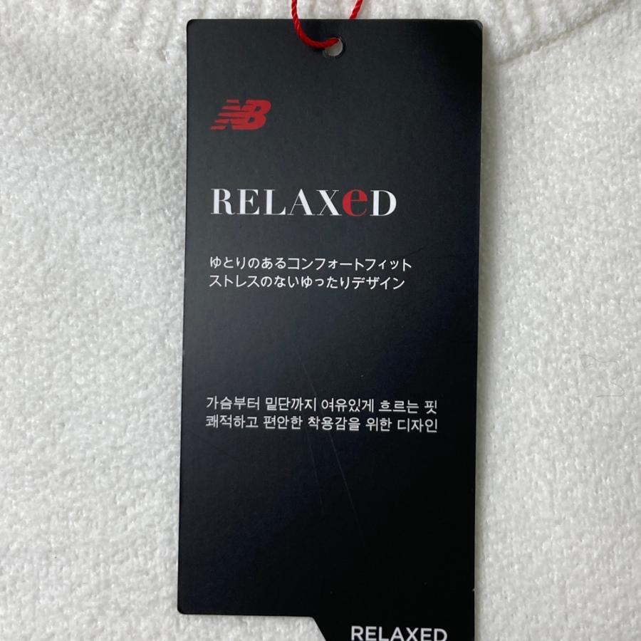 【美品】NEW BALANCE GOLF ニューバランス 2024年モデル 起毛 長袖ニットセーター  ホワイト系 2 ゴルフウェア レディース_2