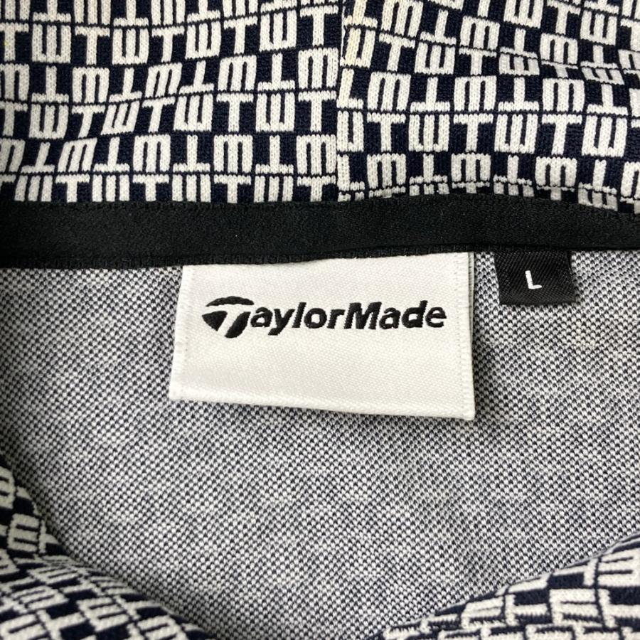 TaylorMade（テーラーメイド） 長袖パーカー 総柄 ネイビー系 L ゴルフ 