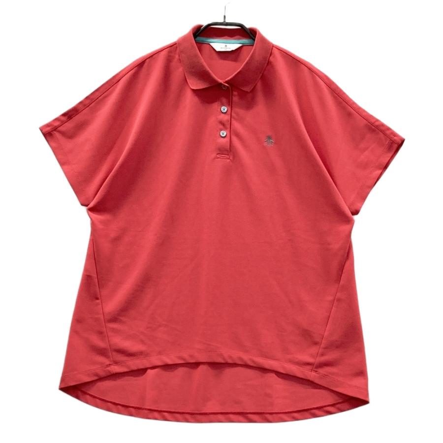MUNSING WEAR マンシングウェア 半袖ポロシャツ レッド系 LL ゴルフ