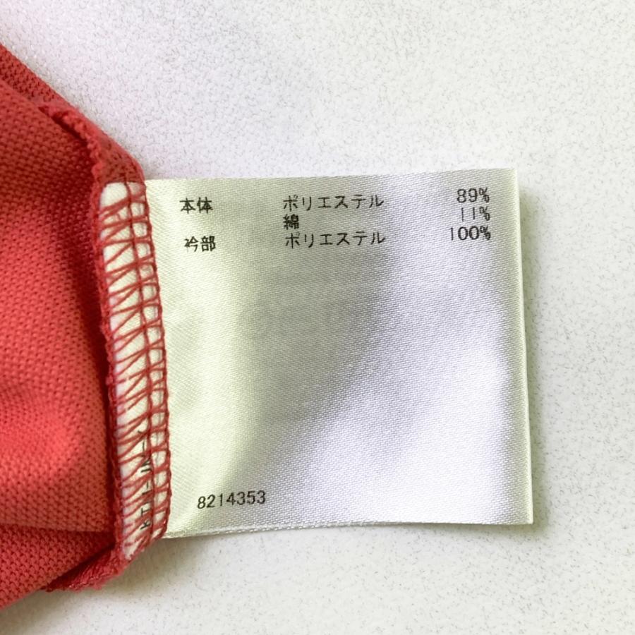 MUNSING WEAR マンシングウェア 半袖ポロシャツ レッド系 LL ゴルフ