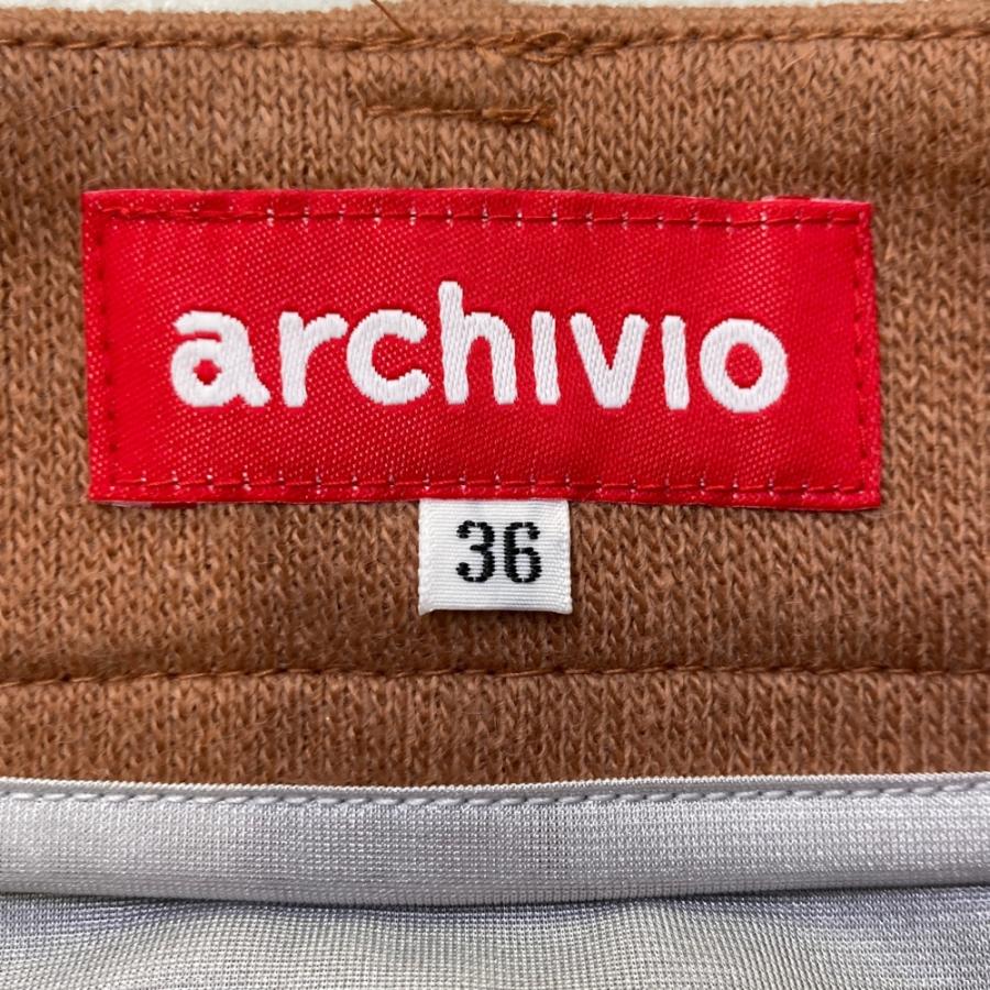archivio（アルチビオ） 【新品】ARCHIVIO 裏地付 プリーツスカート