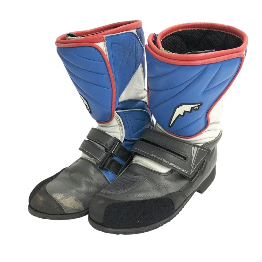 クシタニ GPWブーツ K-4515 27.0㎝ スライダー新品 KUSHITANI クシタニ K-4515 レーシングブーツ GPWブーツ ブルー系 26cm