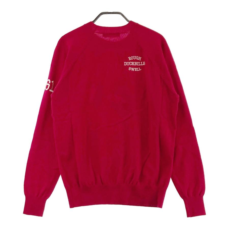 新品正規品【ROUGH&SWELL/L】クルーネックニットセーター長袖 ROUGH&SWELL ラフアンドスウェル 2024年モデル 長袖ニットセーター